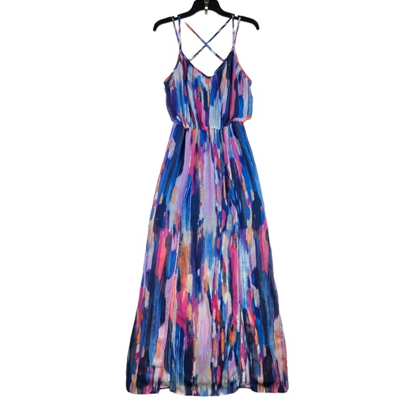 B Darlin Dresses & Skirts - B. Darlin Maxi Long Dress Women Size S Blue Pink White Purple Orange